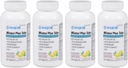 MAJOR Mintox Plus Tabs - Antacidum Plus Anti-Gas Tablets - Helpt snel te verlichten zuur Indigestie, brandend maagzuur, Zure maag en gas - citroenmunt smaak - 100 Tel (4 Pack)