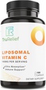 Liposomale VIT C - Immuunondersteuning w/Ultra-Absorptie. 180 doppen per fles. Krachtige dosis van 1400 mg liposomaal VIT C.