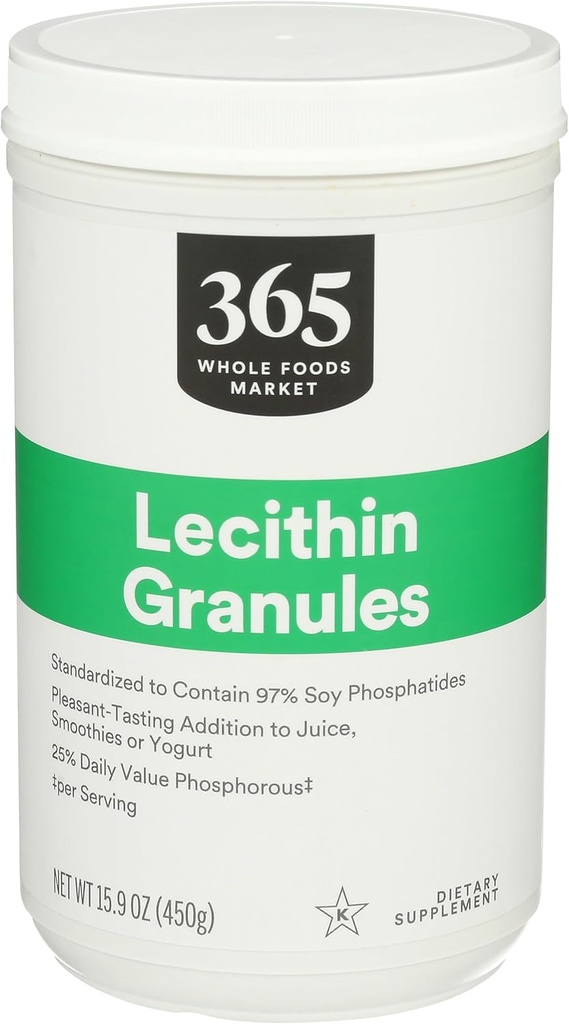 365 door Whole Foods Market, Lecithin Granulaat, Veganist, 15,9 Ounce