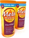 Metamucil Sugar Free Fiber Supplement, Oranje glad 260 porties