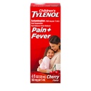 Kinderen Tylenol Liquid Oral Suspension Medicine, Acetaminophen Pain Reliever & Fever Reducer, Aspirine-, Ibuprofen- & Alcohol-Free, Cherry, 4 Fl. Oz