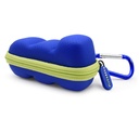 CASEMATIX Aathma Inhalator Case beschermt Astma houder tegen toevallige sprays en vuil, Inclusief Blue Green Case