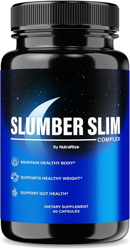 Slumber Slim gewichtsverlies, Official SlumberSlim Complex Formula, Alle natuurlijke pillen ter ondersteuning van fitness en algemene wellness, Premium Keto Capsules, Slumber Slim Reviews (60 capsules)