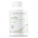 Theralogix IsoRel Whole Soybean Extract Supplement - 90-Day Supply - Menopauze Ondersteuning om Hot Flashes - Prostate Health Ondersteuning voor mannen - NSF Certified - 90 Capsules