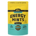 Viter Energy Cafeinated Mints 40mg Cafeïne, B Vitaminen, Suikervrij. (Peppermint, 8oz, Bulk Bag)