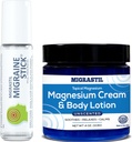 Migrastil Migraine Stick® en Topical Magnesium Cream & Body Lotion Bundle