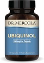Dr. Mercola Ubichinol, 30 porties (30 capsules), 200 mg per capsule, dieetsupplement, ondersteunt energieproductie, niet-GMO