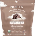 NUFYX® • Heavenly Protein® Powder • World’s Finest 100% Organic American Grown Peas • Vegan • Gluten Free • Low Carb (Dreamy Chocolate, 120 Scoops)…