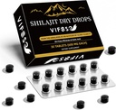 Shilajit Dry Drops, Shilajit Supplement, 18000 Mg Biologische Shilajit Maximale Potentie, Energie Booster, Gold Grade Natuur Shilajit voor Energie Ondersteuning, 1 Pack van 30 Tellingen