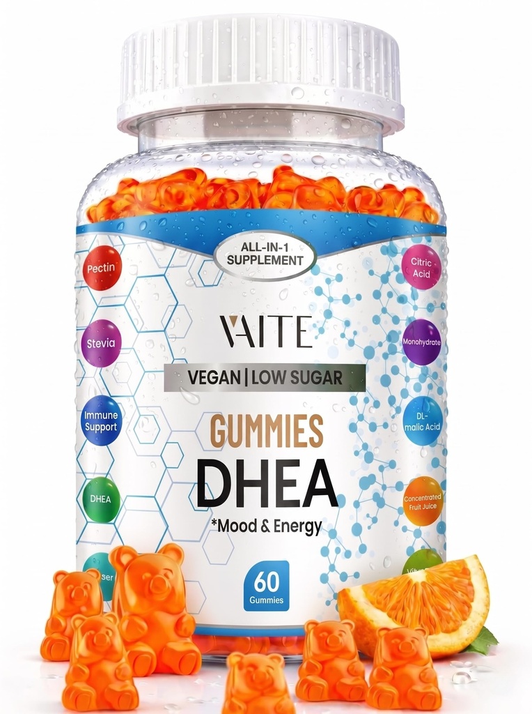 DHEA 50mg Gummy's voor mannen en vrouwen 