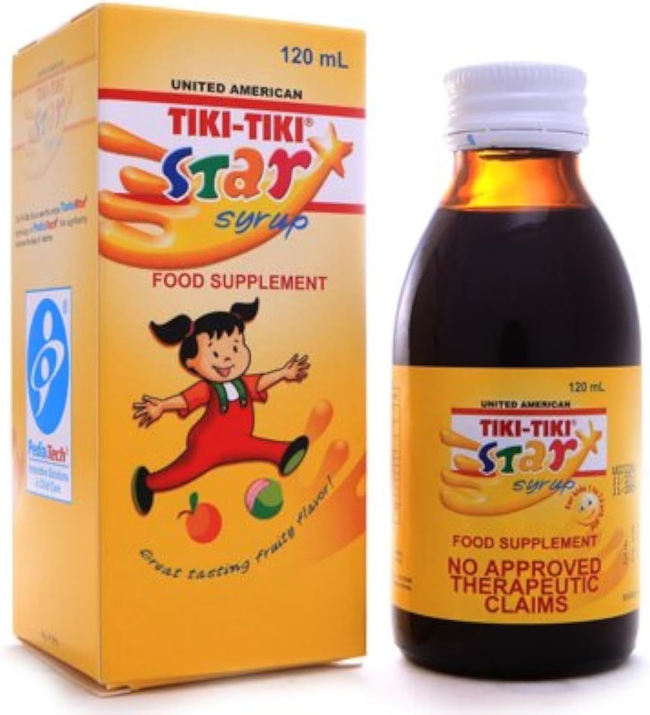 2 Tiki-Tiki Star Plus Stroop (2 x 120 ml)