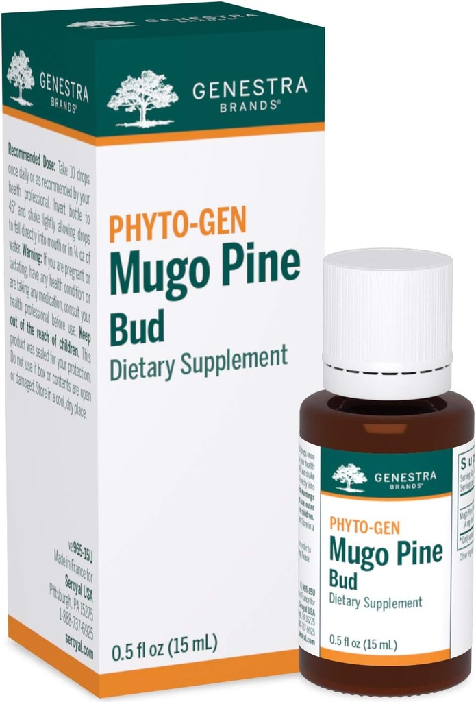 Genestra Brands - Mugo Pine Bud - Herbal Supplement - 0,5 fl. oz.