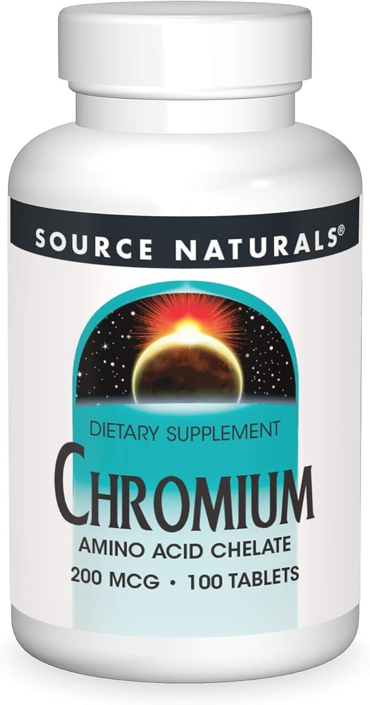 Bron Naturals, Inc. Chromiumchelaat 200mcg 100 Tablet