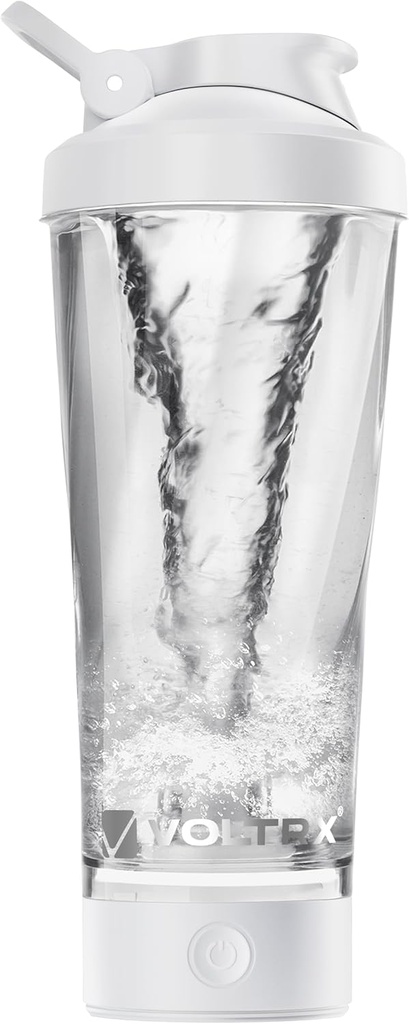 VOLTRX Premium elektrische Protein Shaker Fles, gemaakt met Tritan - BPA Gratis - 24 oz Vortex Portable Mixer Cup/USB Oplaadbare Shaker Cups voor eiwitshakes