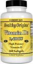 Gezonde oorsprong Vitamine D3, 2400iu, 360 Sgel