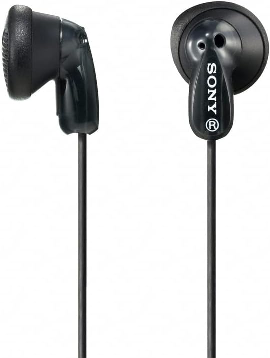 Sony MDRE9LP/BLK oorknopjes,zwart