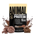 Animal Wei Isolaat Proteïnepoeder - geladen voor pre- & post workout Muscle Builder en Recovery met spijsverteringsenzymen voor mannen en vrouwen - 25 g eiwit, grote smaak, lage suiker - chocolade 10 lbs