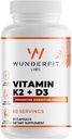 Vitamine K2 + D3, capsules, 60 porties