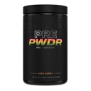 PWDRS Pre-Workout Powder, All Natural Pre Workout for Energy, Pump, Endurance & Strength, with Cafeine (Sour Gummy)
