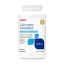 GNC Calcium Complete 800mg Supplement, Ondersteunt botdichtheid, Verbetert Calcium Absorptie, 60 porties