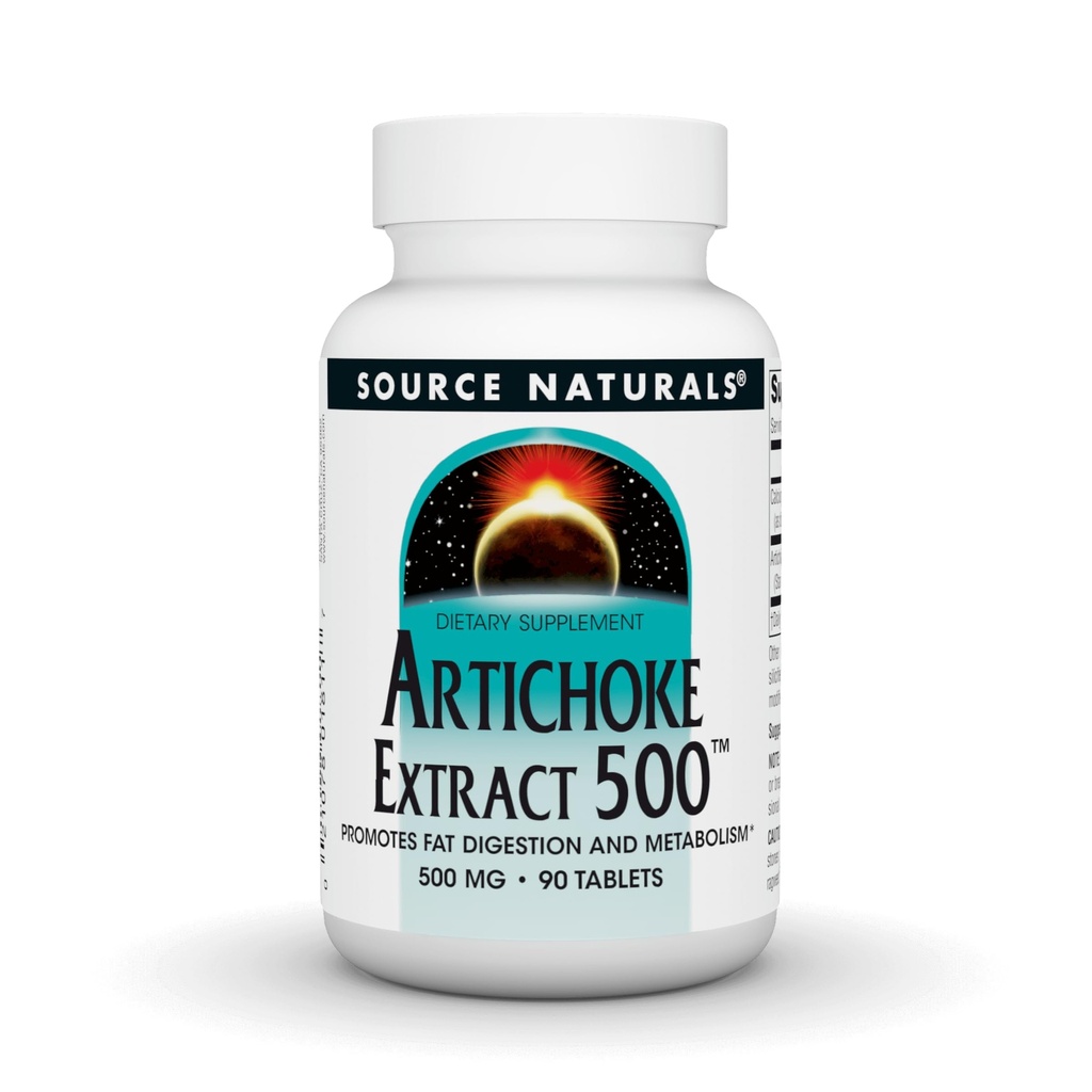 Bron Naturals Artichoke Extract 500mg, 90 tabletten