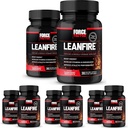 Force Factor LeanFire, pre-workout energie pillen met groene thee extract en cafeïne om energie te verhogen, bouwen Lean Muscle, verbeteren van de atletische prestaties, en de focus verbeteren, 30 Tellen (pakket van 8)