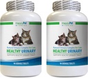 cat Incontinence Supplements - CAT Healthy Urinary Complex - UTI Solution - Natural Formula - cat Cranberry Powder - 2 flessen (180 tabletten)