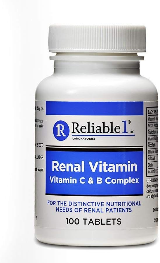 Betrouwbaar 1 Renale Vitamine C & B Complex (2 flessen)