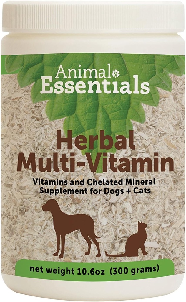 Animal Essentials Herbal Green Alternative Dog and Cat Supplement - 10.6 Ounce Jar (2 verpakkingen)