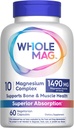 WholeMag Magnesium Supplement Complexe 60 Vegetarische Capsules 