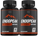 (2 Pack) Endopeak voor mannen, Endo Peak Advanced Performance Supplements, EndoPeak Performance 24, EndoPeek Reviews (120 Capsules)