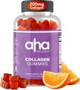 Collageen Gummies, Hair, Skin, & Nails Collageen Support Supplement, 200mg Collageen Peptides, Collageen for Women & Men, Colageno, Vitamine C, Vitamine E, & Zink, Non-GMO, 30 Servers