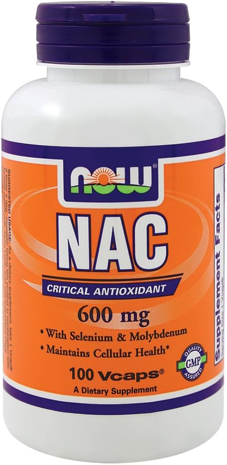 Nu verpakking Foods NAC 600 mg - 100 Vcaps 8