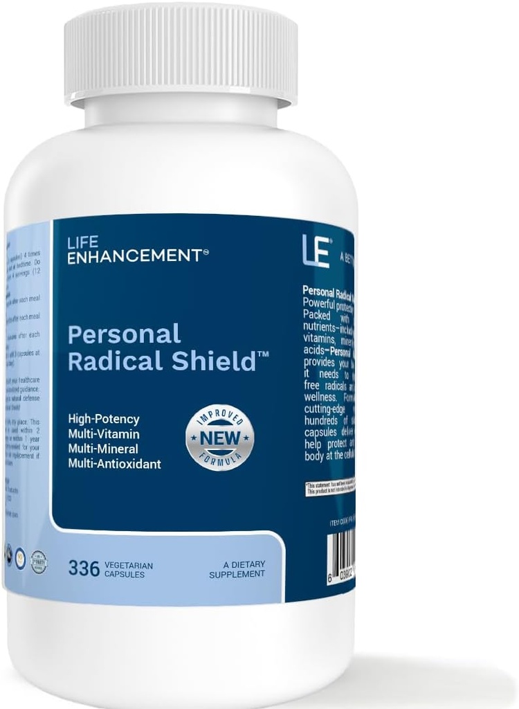 Life Enhancement Radicale Schild 28 Vitaminen, Mineralen, Antioxidanten & Meer 