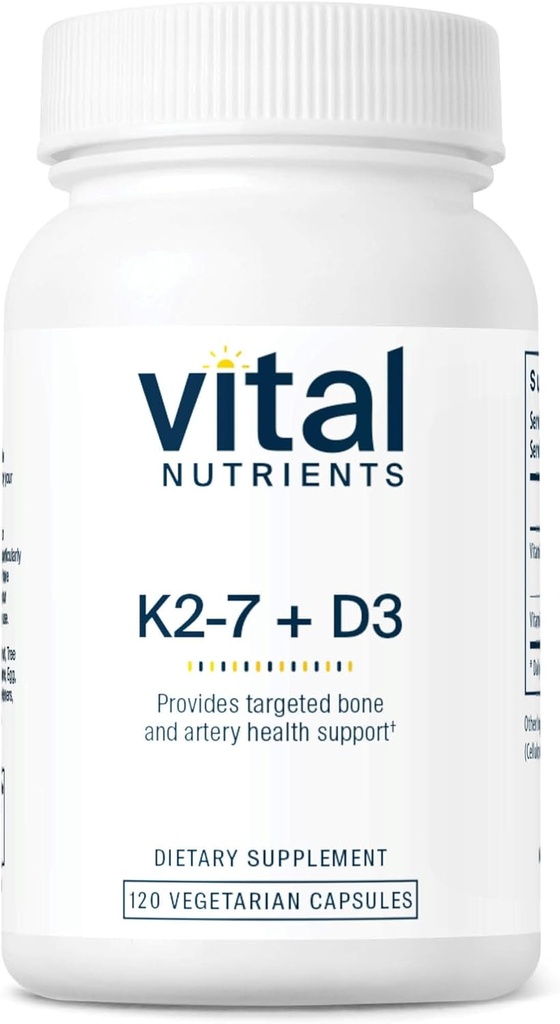 Vitale voedingsstoffen Vitamine D3 + K2 