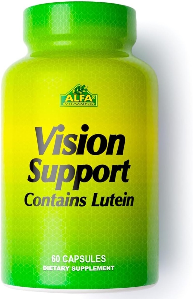 ALFA VITAMINS Vision Support 60 capsules - Voedingsondersteuning voor gezonde ogen