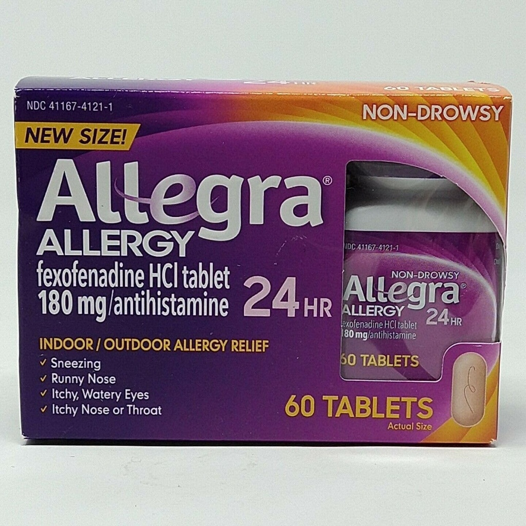 Allegra Allergie Medicatie 60 Tel.