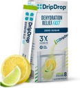 druppeldruppel Hydration - Zero Sugar Electrolyte Powder Packets Keto - Lemon Lime - 8 Tel.