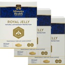Manuka Health 10hda Royal Jelly 1000mg 365 Capsules 100% Pure Nieuw-Zeeland Royal Jelly Immune System Booster & Supports Skin Health & Vitality (Pack of 3)