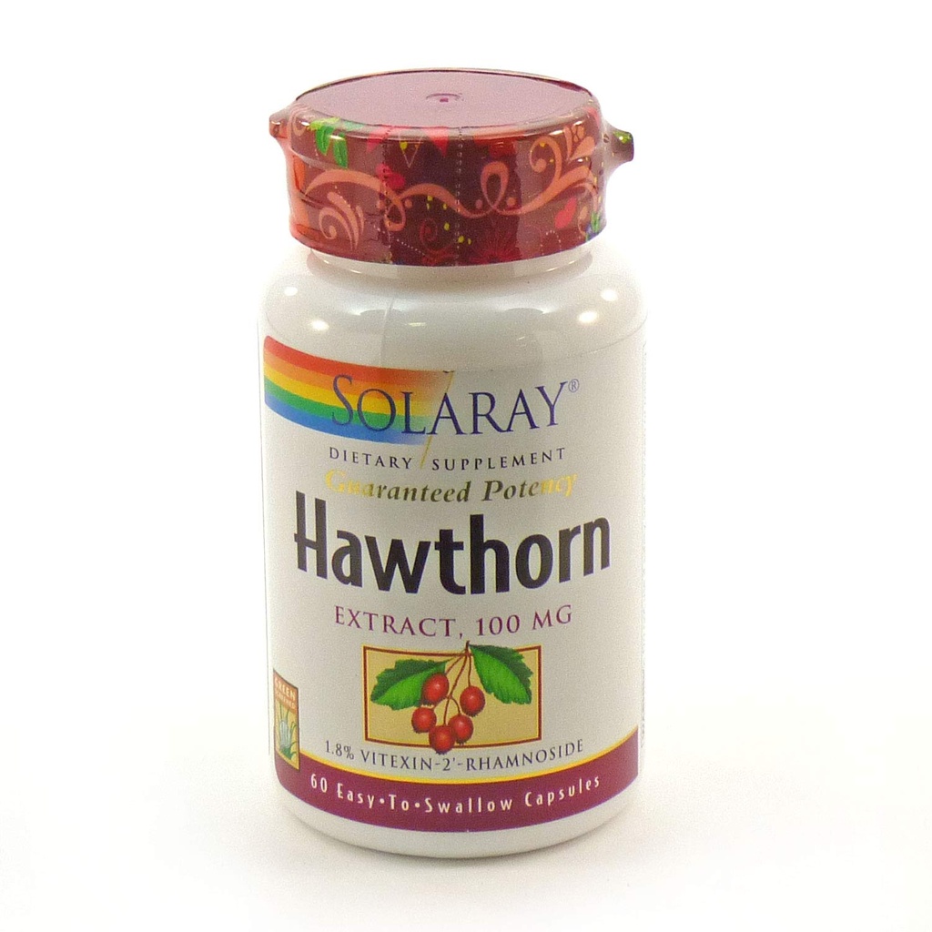 SOLARAY Hawthorn Extract 100mg 60 CT