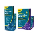 MagniLife Relaxing Legs 125 Tel Quick Solution Tablets Relaxing Leg Cream PM 4oz Jar Restless Legs