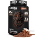 Birdman Falcon Performance Vegan Protein Powder, 31g Protein, 5g Creatine, 5g BCAA, Probiotics, Electrolytes, Pre Workout, Low Carb, Sugar Free & Dairy Free, Plant Based Chocolate Protein -19 servings