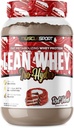 Musclesport Lean Whey RevolutionTM Protein Powder - Wei Protein Isolaat - Low Calorie, Low Carb, Low Fat, Incredible Flavors - 25g Proteïne per Scop - 2lb Red Velvet
