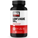 Force Factor Lion’s Mane Supplement Capsules, Memory & Focus Supplement, Supports Nerve Health & Cognitive Function, Made with 100% Fruiting Body, Vegan, No Gelatin, Non-GMO, 60 Vegetable Capsules