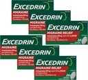 Excedrin Migraine Relief Medication, 24 Caplets (verpakking van 6)