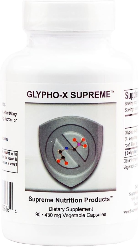Supreme Nutrition Glypho-X Supreme, 90 Pure Kruidencombinatie Vegetarische Capsules