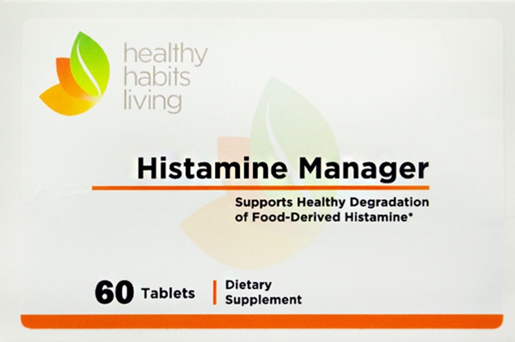 Histamine Manager Nieuwe en verbeterde Formule 20.000 HDU van Diamine Oxidase DAO per tablet 