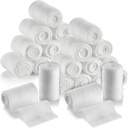 MEDca Gauze Bandage Rolls - 24 Pack, 2-Inch, 4.1 Yards per Roll, Medical Grade Gauze Bandage voor Wond Dressing en EHBO Kit