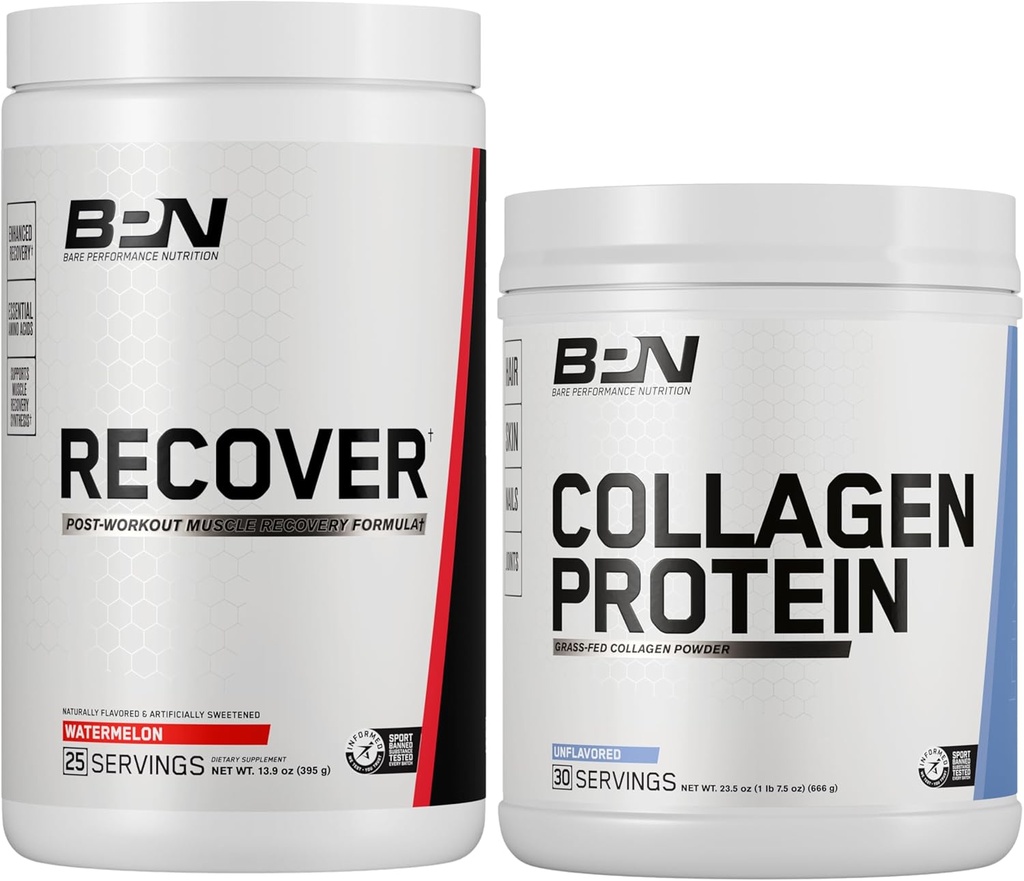 BARE PERFORMANCE NUTRITION BPN Recover & Collageen Proteïnebundel