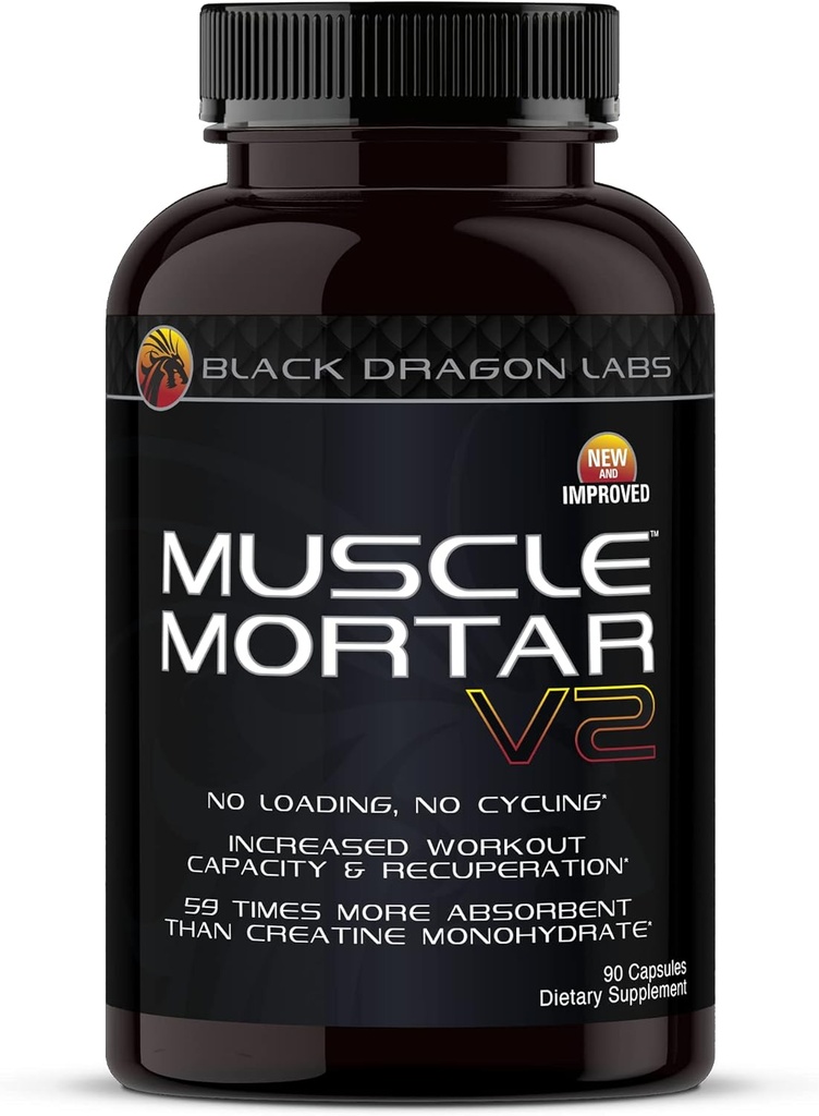 Muscle Mortar Creatine HCL Verhoog sterkte en duurzaamheid 30 porties